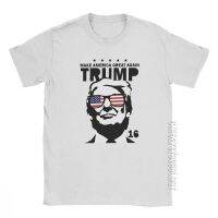 Men T Shirt Donald Trump Make America Great Again Shirt Male Tshirt Tee Shirt Crew Neck Tops Purified Cotton Summer T-Shirt