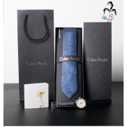 Cà vạt lụa cao cấp, cà vạt công sở nam phong cách Hàn Quốc phiên bản hẹp