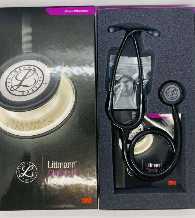 Littmann Classic iii Stethoscope Limited Edition 5803 (Black Finish) Lazada PH
