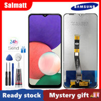 Salmatt จอแสดงผลหน้าจอ LCD แบบดั้งเดิมสำหรับ Samsung Galaxy A22 5G หน้าจอสัมผัส LCD ประกอบสำหรับ Samsung Samsung Galaxy A22 5G SM-A226B SM-A226B 5G/SM-A226B DSN SM-A226BR SM-A226BR แสดงผล LCD