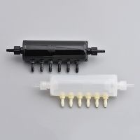 +【】 1PC For Epson XP600 4720 5113 Printhead White Ink Circulation Splitter Diverter Ink Circulation Buffer Bottle Filter