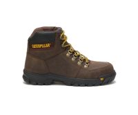 รองเท้า CATERPILLAR  Outline Steel Toe Seal Brown P720996