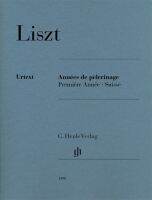 LISZT Années de pèlerinage, Première Année - Suisse (HN174)