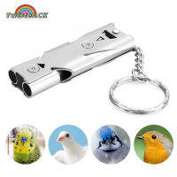 Birds Ultrasonic Training Whistle Stainless Steel Return To Nest Bird Training Tool For Parrot Pigeon