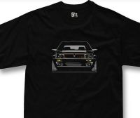 ▥ஐ T-shirt for lancia delta hf fans integrale classic 16V rally tshirt