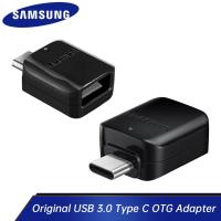 Samsung USB Type-C อะแดปเตอร์ OTG สำหรับ Samsung Galaxy หมายเหตุ20 Ultra 5G Note10 + S10 S10e S9 A71 A80 A70 Tab S7 S6สนับสนุนไดรฟ์ปากกา/U ดิสก์//Gamepad