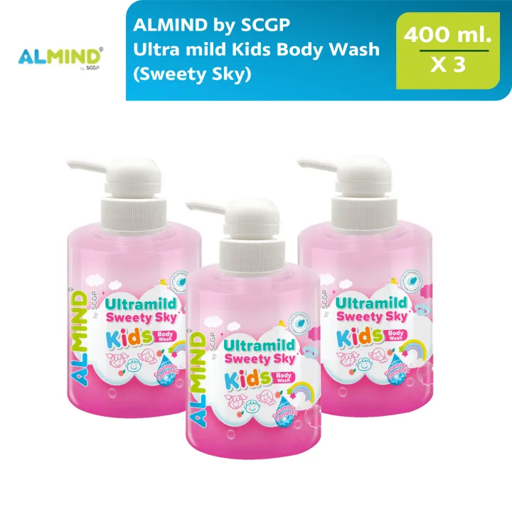 [New] ALMIND by SCGP Ultramild Kids Body Wash (Sweety Sky) 3 pcs