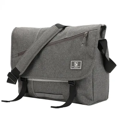 15 Inch Laptop Men Messenger Bag Fashion Travel Sling Shoulder Bag Mens Canvas Briefcase Male Crossbody Pack For Teenages