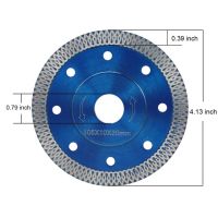 GJPJ-Turbo Diamond Saw Blade Disc Porcelain Tile Ceramic Granite Marble Cutting Blades For Angle Grinder Diamond Saw Blade 115mm