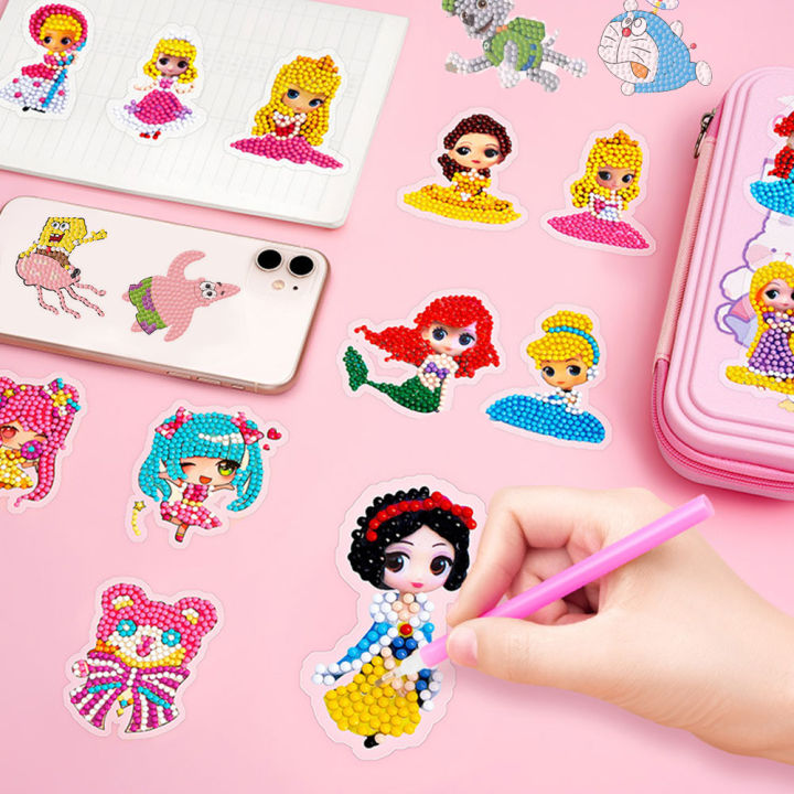 5d Diamond Painting Set, Character Design Of A Little Girl, Suitable For  Adults Or Beginners To