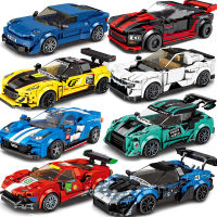 City Speed Champion Sports Car Building Blocks Technique Car Carro Rennau Voiture Vehicle Educational Construction Toys For Kids