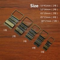 30 Pcs 53x41Mm Besar Kabinet Laci Pintu Pantat Engsel Antik 6 Lubang Kotak Perhiasan Dekoratif Engsel perangkat Perabot