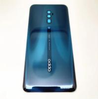 ฝาหลังสำหรับ OPPO Reno 10X Zoom แบตเตอรี่ฝาครอบด้านหลังเคสกระจกประตูอะไหล่ + สติกเกอร์กาว