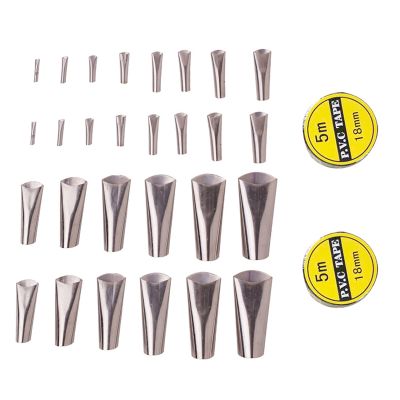 Caulking Nozzle Applicator,Stainless Steel Sealant Kit Applicator Reusable Filling Operation Tool for Kitchen,Bathroom
