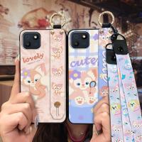 Anti-dust Shockproof Phone Case For Wiko T10 protective Cartoon Lanyard Kickstand Cute Dirt-resistant Waterproof ring