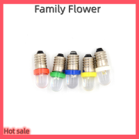 Family Flower Flash Sale 5pcs การใช้พลังงานต่ำ E10 LED screw BASE INDICATOR bulb DC Light bulb