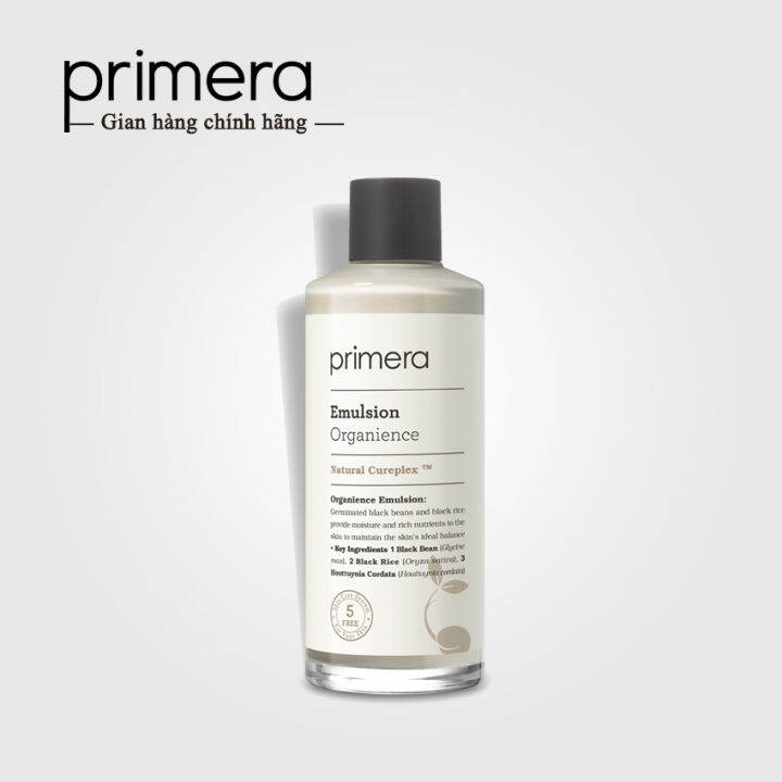 Sữa dưỡng Primera Organience Emulsion 150ml Sữa dưỡng nhũ tương; Sữa