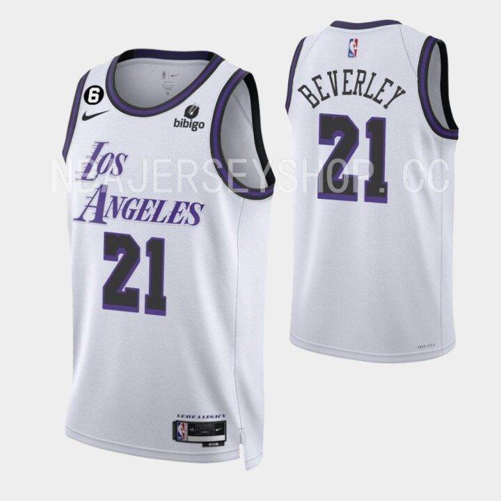 202223 New Original NBA Los Angeles Lakers Number 21 Patrick Beverley