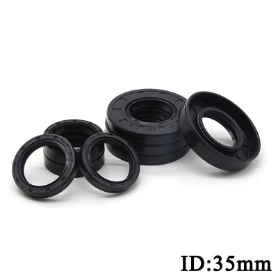 ID 35mm NBR Nitrile Rubber Shaft Oil Seal TC-35*42/45/48/50/52/55/58/62/65/68/70/80/86*5/6/7/8/10/12 Nitrile Double Lip Oil Seal Gas Stove Parts Acces