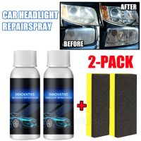 【LZ】☌  Car Headlight Restoration Kit Headlamp Polish Cleaning Light Refurbishment Restorer Repair Anti-scratch Lens Light Agent Ca E7f8