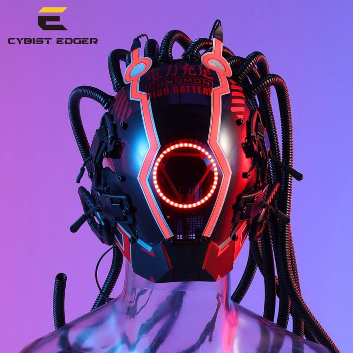 cyberpunk-mask-power-ample-acg-with-hair-festival-fantastic-cosplay-sci-fi-soldier-helmet-halloween-party-gift-for-adults