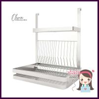 ชั้นแขวนสเตนเลสวางจานชามและแก้ว KECH PANELSTAINLESS STEEL HANGING SHELF FOR UTENSIL KECH PANEL **ลดราคาจัดหนัก **