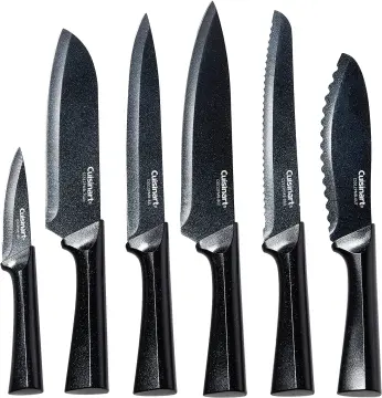 Cuisinart Advantage 12pc Non-Stick Coated Color Knife Set with Blade Guards  - C55-12PRA