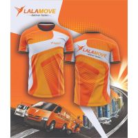 เสื้อยืดพิมพ์ลาย 3D ใหม่ Lalamove ระเหิด