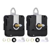 2Pcs Silent DIY Quartz Wall Clock Movement Mechanism Kit for Repair Parts Replacement Home Decor Timepiece Tools