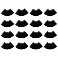 ♈❖ 24Pcs U-Shaped Floor Mat Hairpin Leg Protective Cover Rubber Furniture Feet Pads Metal Chair Table Legs Protector 3x1.5cm