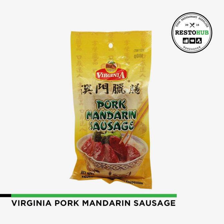 Virginia Pork Mandarin Sausage ( 100g ) Lazada PH