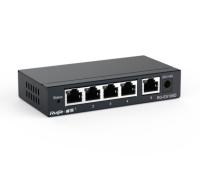 RG-ES105D 5-Port unmanaged Switch, 5 10/100base-t Ethernet RJ45 Ports , Steel Case