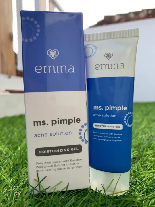 Emina Ms. Pimple Acne Solution Moisturizing Gel 20 ml / Pelembab Wajah