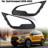 Front Fog Light Cover For Ford 2018 2019 2020 2022 ABS Decoration Sticker Trim Headlight Frame Car Accessories