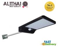 Alithai Solar light ไฟติดผนัง+สวน พลังงานแสงอาทิตย์36 LED + Motion sensor (Black)