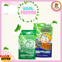 KOOLFEVER Refreshing Mint แผ่นเจลลดไข้สำหรับเด็ก กลิ่นมิ้นต์