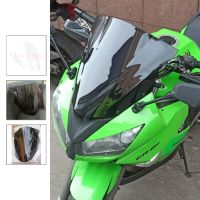 ♚ใหม่สำหรับ Kawasaki NINJA 650 ER6F EX650R ER-6F 650R 6F 2009 2010 2011 09 10 11 Moto สกรูกระจกรถจักรยานยนต์กระจกบังลม