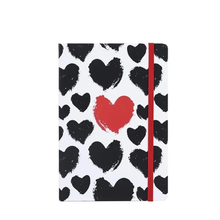 A5 Love Black & White and Design Quotes Notebook w/ Garterg9M | Lazada PH