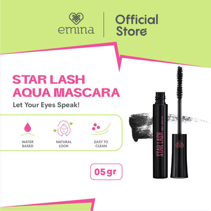 Emina Star Lash Aqua Mascara Mascara Emina Netto 5 gr Lazada Indonesia