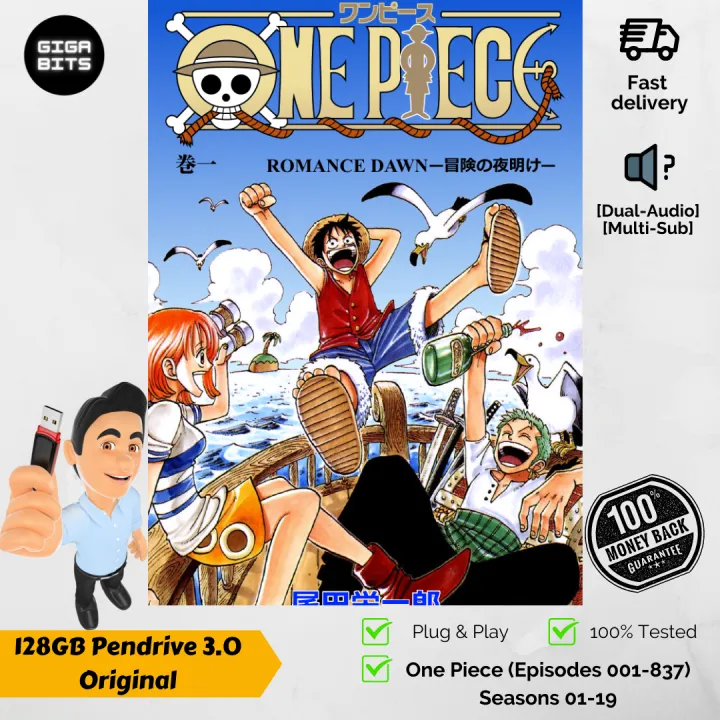One Piece Eps 801-880. Dual audio. English Dub. English & Chinese Subtitles.
