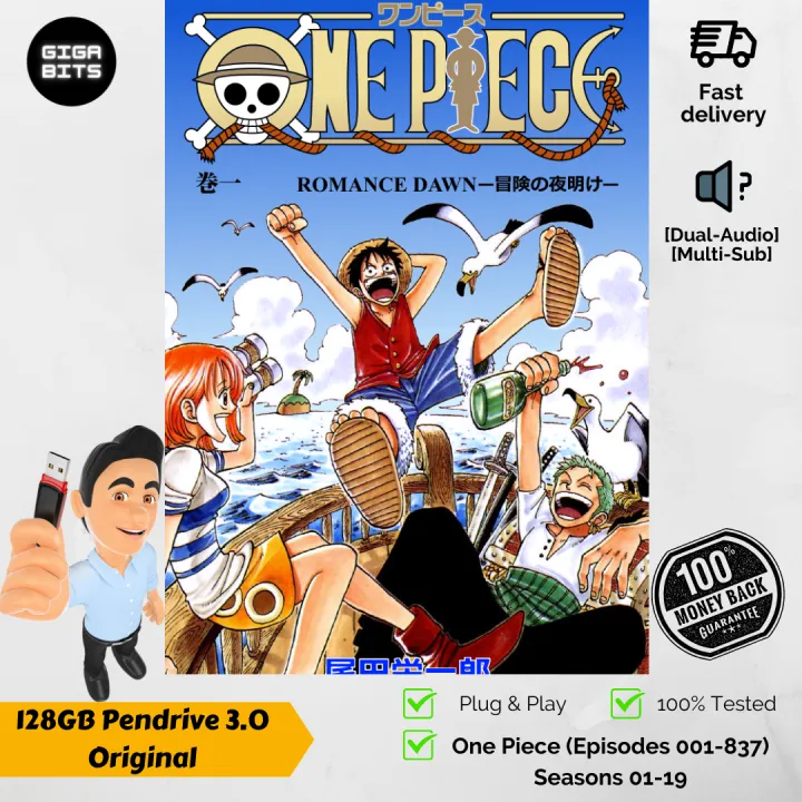 One Piece Eps 801-880. Dual audio. English Dub. English & Chinese  Subtitles.