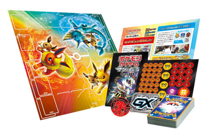 pokemon-japan-starter-ลิขสิทธิ์แท้-flame-booster-gx-japan-free-ของพรีเมี่ยมจาก-pokemon-center-japan