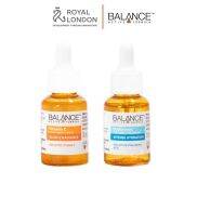 Combo trắng da căng mượt serum Vitamin C + serum Hyaluronic Balance Active