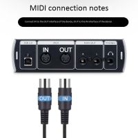 Doremidi Mtu-11 Midi To Usb C Type C สายเคเบิ้ลแปลง Midi Usb พร้อมไฟแสดงสถานะสําหรับ Macbook Android