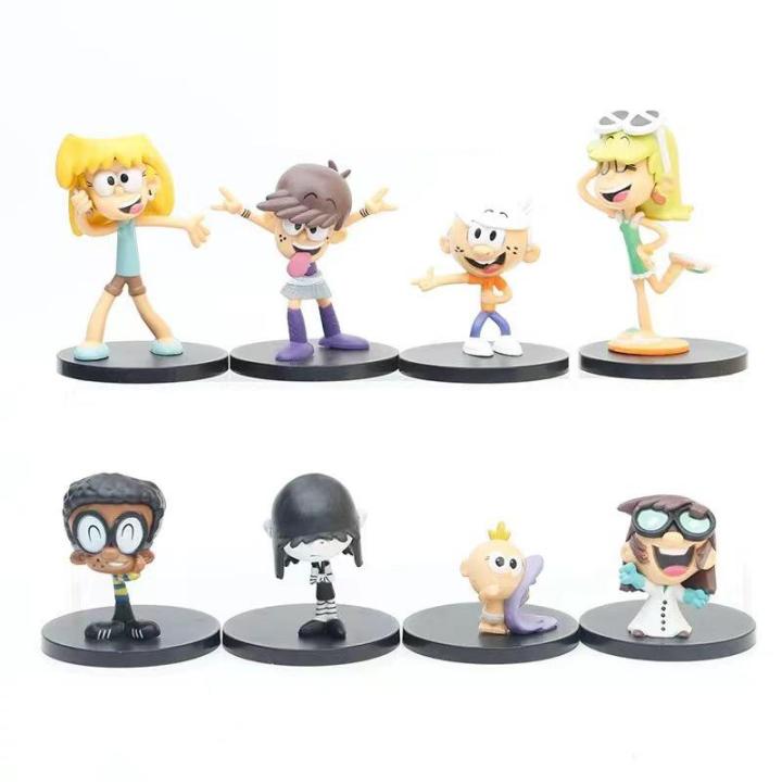 8ชิ้น-ล็อต-the-loud-house-5-8ซม-mini-figure-lincoln-lori-leni-lily-family-figura-ตุ๊กตา-pvc-มาใหม่ล่าสุด