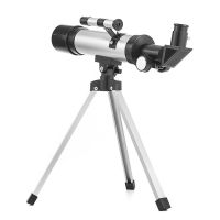 Astronomical Telescope Compact Portable Telescope of 90X Magnification with Finder Scope Adjustable Tripod for Kids Beginners