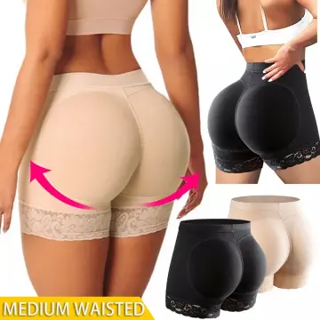 PM✿ Women Butt Lifter Panties Buttocks Lift Hip Body Shaper Lift Up Enhance  Hip Panties With Sponge Padding