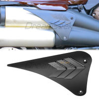 รถจักรยานยนต์ความร้อน Shield ท่อไอเสียสำหรับ Harley Sportster S 1250 RH1250 2021 22 Muffler Deflector สีดำ Protector Guard ABS