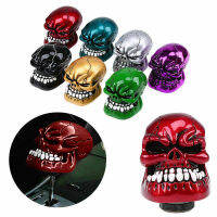 หัวเกียร์ธรรมดาแบบใช้มือชั่วร้าย หัวเกียร์ รถ Stick Shift Knob Shifter สีม่วง/สีน้ำเงิน