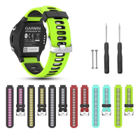 นาฬิกาวงสำหรับผู้เบิกทาง Garmin 735XT 735220230235620630ซิลิโคนอ่อนนุ่มเปลี่ยนสายรัดสำหรับผู้เบิกทาง235วง